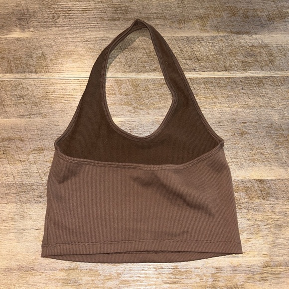 brown halter tank - Picture 2 of 2